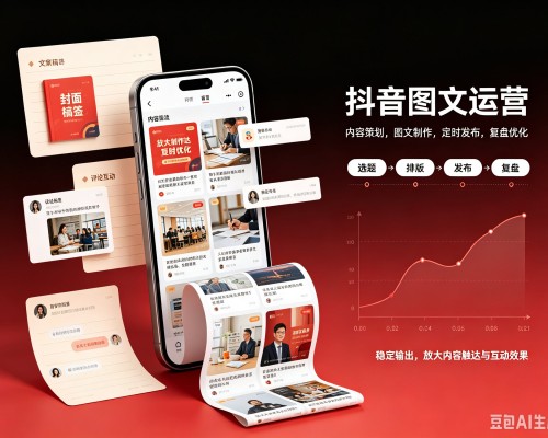 子洲抖音图文代运营服务